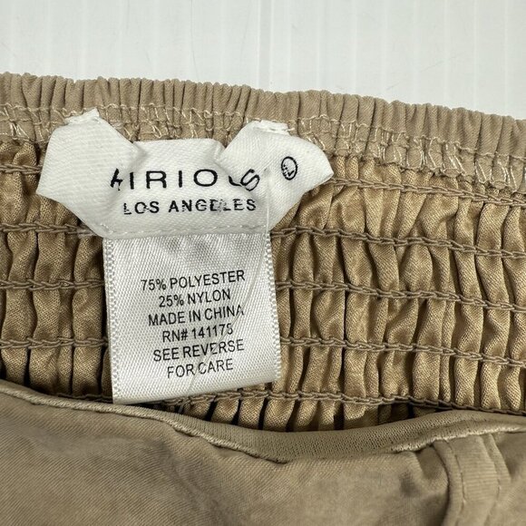 Kirious Crop Top Corset Style Tan Summer Festival Top size large - Picture 4 of 8